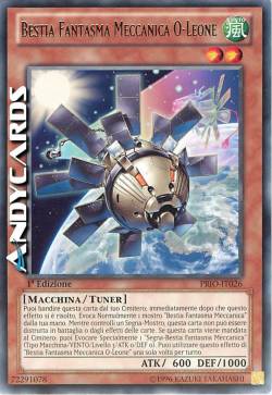BESTIA FANTASMA MECCANICA O-LEONE