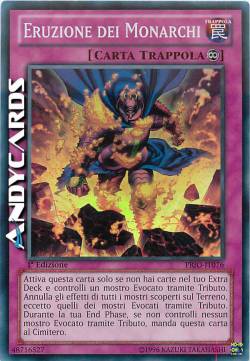 ERUZIONE DEI MONARCHI