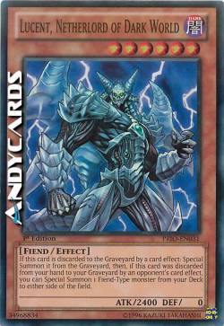 LUCENT, INFEROSIGNORE DEL MONDO OSCURO