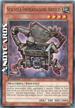 SCATOLA-INGRANAGGIO ANTICO