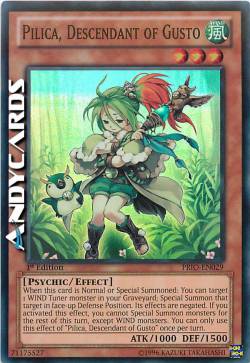 PILICA, DISCENDENTE DI GUSTO