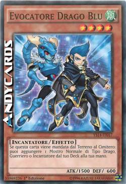 EVOCATORE DRAGO BLU