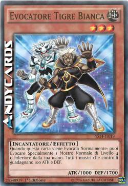 EVOCATORE TIGRE BIANCA