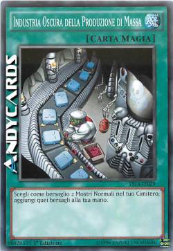 INDUSTRIA OSCURA DELLA PRODUZIONE DI MASSA