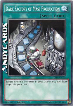 INDUSTRIA OSCURA DELLA PRODUZIONE DI MASSA