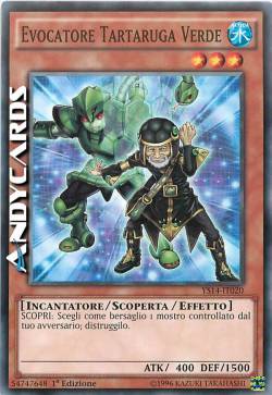 EVOCATORE TARTARUGA VERDE