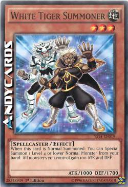 EVOCATORE TIGRE BIANCA