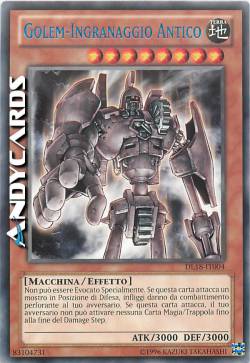 GOLEM-INGRANAGGIO ANTICO