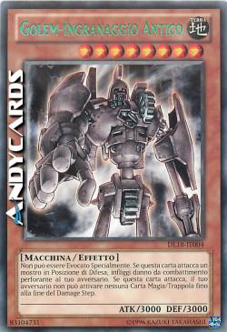 GOLEM-INGRANAGGIO ANTICO