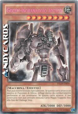 GOLEM-INGRANAGGIO ANTICO