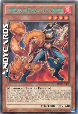 FRATELLANZA DEL PUGNO DI FUOCO - SERPENTE