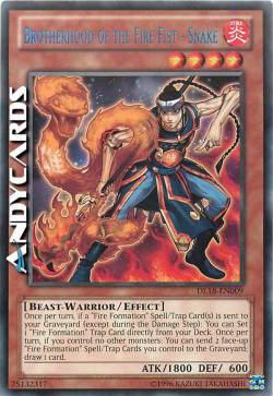 FRATELLANZA DEL PUGNO DI FUOCO - SERPENTE