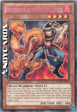 FRATELLANZA DEL PUGNO DI FUOCO - SERPENTE