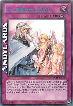 AVVERTIMENTO SOLENNE