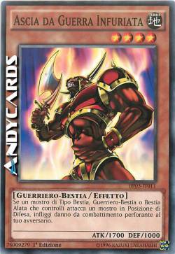 ASCIA DA GUERRA INFURIATA