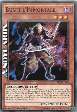 BUSHI L'IMMORTALE