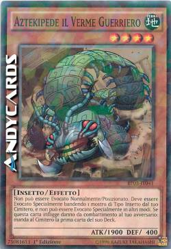 AZTEKIPEDE IL VERME GUERRIERO