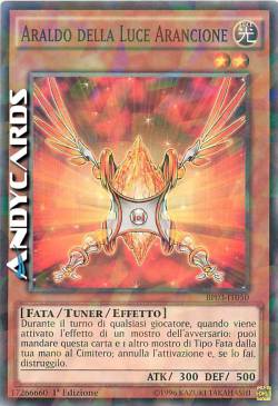 ARALDO DELLA LUCE ARANCIONE