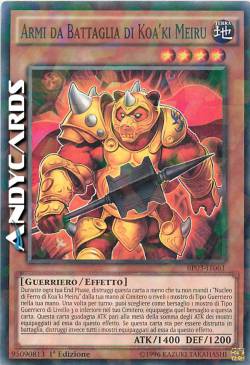 ARMI DA BATTAGLIA DI KOA'KI MEIRU