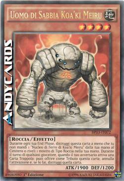 UOMO DI SABBIA KOA'KI MEIRU