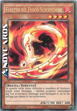 FURETTO DEL FUOCO SCHERMIDORE