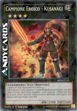 CAMPIONE EROICO - KUSANAGI