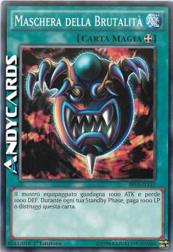 MASCHERA DELLA BRUTALITÀ