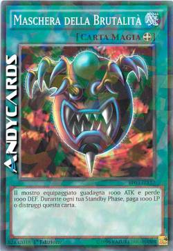 MASCHERA DELLA BRUTALITÀ