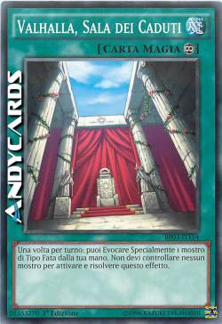 VALHALLA, SALA DEI CADUTI