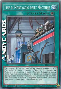 LINE DI MONTAGGIO DELLE MACCHINE (EX LINEA)