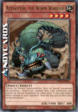 AZTEKIPEDE IL VERME GUERRIERO