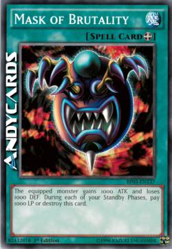 MASCHERA DELLA BRUTALITÀ