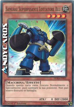 SUPERHEAVY SAMURAI BLUE BRAWLER