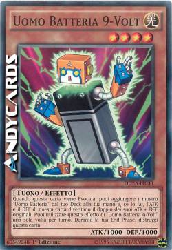 UOMO BATTERIA 9-VOLT