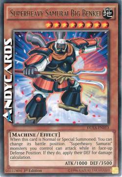 SUPERHEAVY SAMURAI BIG BENKEI