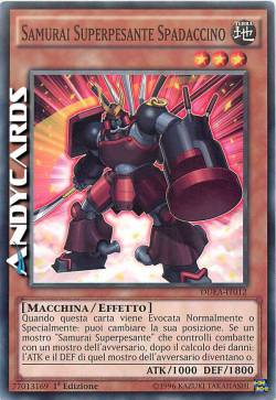 SAMURAI SUPERPESANTE SPADACCINO