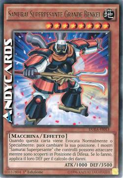 SAMURAI SUPERPESANTE GRANDE BENKEI