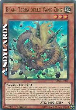 BI'AN, TERRA DELLO YANG ZING