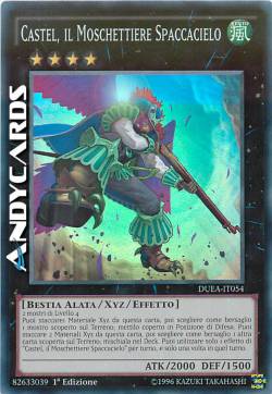 CASTEL, IL MOSCHETTIERE SPACCACIELO