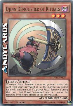 DJINN DEMOLITORE DI RITUALI