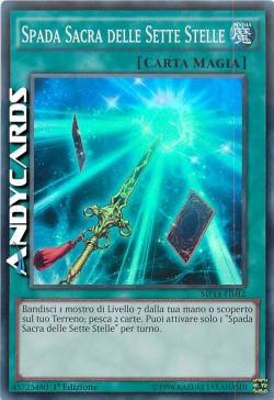 SPADA SACRA DELLE SETTE STELLE