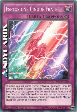 ESPLOSIONE CINQUE FRATELLI