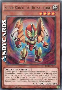 SUPER ROBOT DA DIFESA LEONE