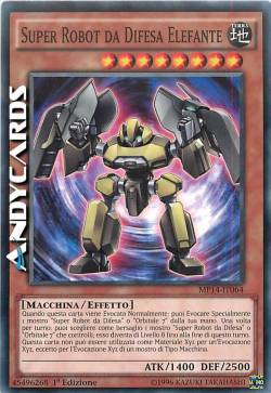 SUPER ROBOT DA DIFESA ELEFANTE