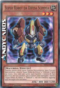 SUPER ROBOT DA DIFESA SCIMMIA