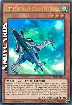 BESTIA FANTASMA MECCANICA BLU IMPALA