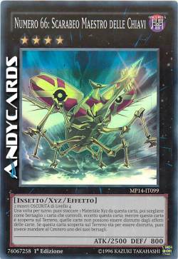 NUMERO 66: SCARABEO MAESTRO DELLE CHIAVI