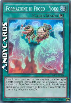 FORMAZIONE DI FUOCO - YOKO