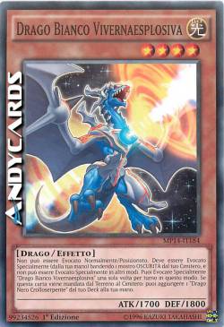 DRAGO BIANCO VIVERNAESPLOSIVA