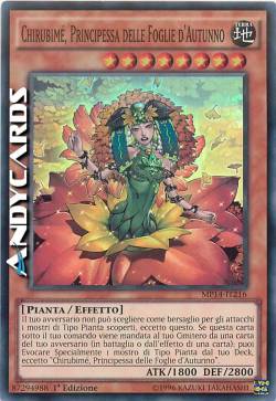 CHIRUBIMÉ, PRINCIPESSA DELLE FOGLIE D'AUTUNNO